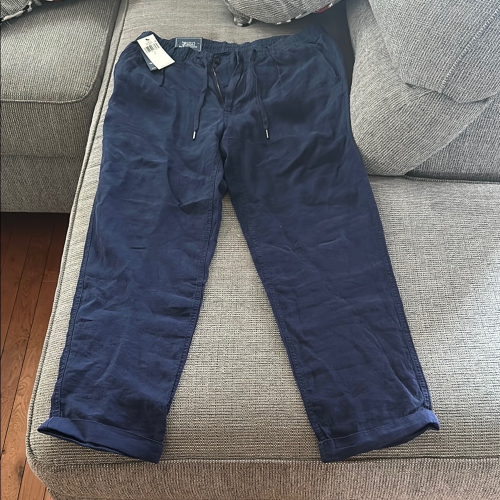 Polo linen pants